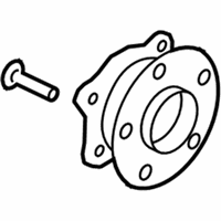 OEM Hyundai Rear Wheel Hub And Bearing Assembly - 52730-2M050