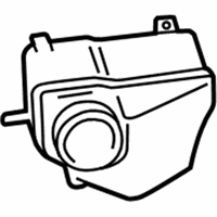 OEM 2006 Toyota Camry Upper Resonator - 17893-0A080
