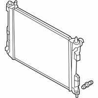 OEM 2017 Hyundai Accent Radiator Assembly - 25310-1R000