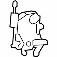 OEM Mercury Marauder Latch Assembly - 9W7Z-5421813-B