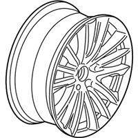 OEM BMW M6 Gran Coupe Disc Wheel, Light Alloy, Bright-Turned - 36-11-6-791-384