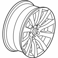 OEM 2014 BMW 640i Gran Coupe Light Alloy Rim - 36-11-6-790-179