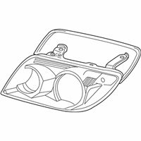 OEM Toyota 4Runner Composite Headlamp - 81130-35471