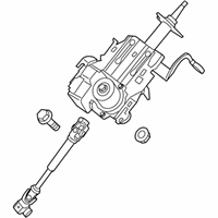 OEM 2010 Nissan Sentra Column-Steering Tilt - 48810-ZT50A