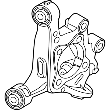 OEM 2020 Nissan Sentra Housing Assy-Rear Axle, LH - 43019-6LC0A