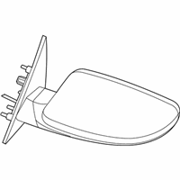 OEM Chrysler 300 Outside Rearview - 1TK87TZZAK