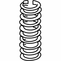 OEM 2006 Kia Optima Front Coil Spring - 5465038102DS
