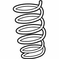 OEM 2007 Toyota Tacoma Coil Spring - 48131-AD181