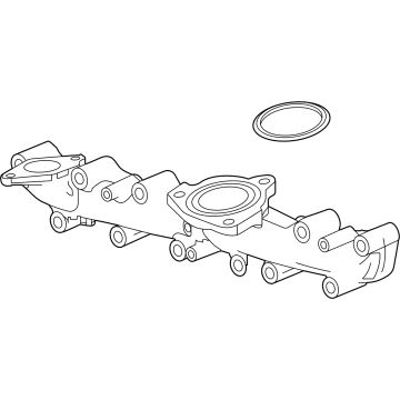 OEM 2021 Chevrolet Silverado 1500 Exhaust Manifold - 55513001