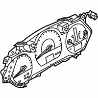 OEM 2005 Nissan Murano Speedometer Assembly - 24820-CC22B