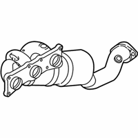 OEM 2010 BMW X5 Exchange. Exhaust Manifold With Catalyst - 18-40-7-558-769