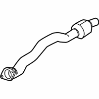 OEM BMW X5 Catalytic Converter Rear Right - 18-30-7-558-652