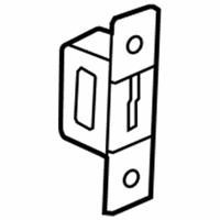 OEM 2011 Ram Dakota Door Hinge Rear, Rear Right Lower - 68038056AA
