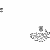 OEM 2007 Honda Fit Tank Set, Fuel - 17044-SLN-A02