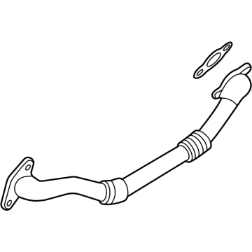 OEM 2021 Hyundai Sonata Pipe Assembly-EGR, C - 28410-2S020