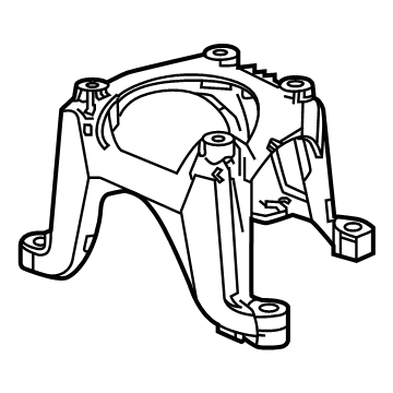 OEM Acura MDX Base Bracket, Rear - 50615-TYA-A02