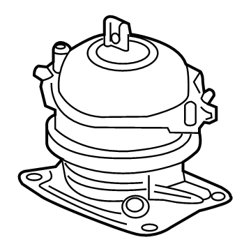 OEM 2022 Acura MDX Mounting Rubber, Engine Front - 50830-TYA-A01