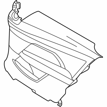 OEM 2021 BMW 430i LATERAL TRIM PANEL, LEFT - 51-42-7-883-503