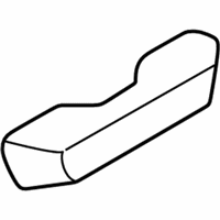 OEM 1996 Nissan Pathfinder Rear Door Armrest, Right - 80940-0W002