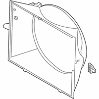 OEM BMW 760Li Fan Shroud - 17-11-7-507-978