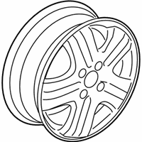 OEM Honda Fit Disk, Aluminum Wheel (15X6J) (Tpms) (Kosei) - 42700-SLN-A82