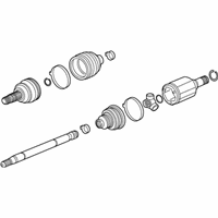 OEM 2017 Buick Cascada Axle Assembly - 13335157