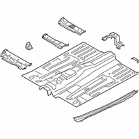 OEM 2021 Ford Transit Connect Front Floor Pan - DV6Z-1711135-C