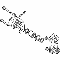 OEM 2012 Nissan Maxima Brake-Rear LH - 44011-9N00B