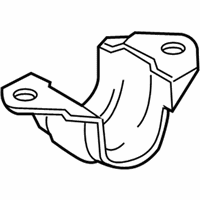 OEM 2008 BMW 535i Right Stabilizer Bar Bracket - 33-55-6-761-730