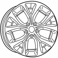 OEM Chrysler Pacifica Aluminum Wheel - 5RJ491STAB