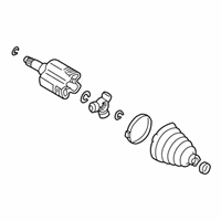 OEM Oldsmobile Silhouette Joint Kit, Front Wheel Drive Shaft Tri-Pot - 26073381