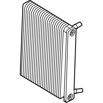 OEM 2021 BMW X6 EXTERNAL ENGINE OIL COOLER - 17-21-8-097-175