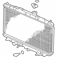 OEM Honda Accord Radiator (Valeo) - 19010-RAA-A02