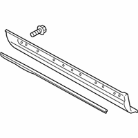 OEM 2021 Lincoln Nautilus Lower Molding - FA1Z-5820879-CA