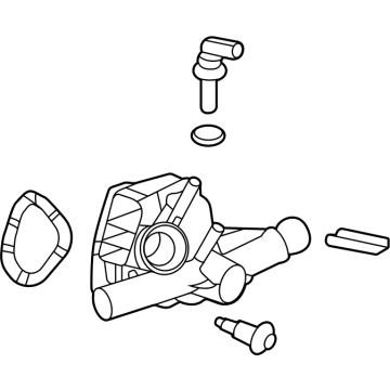 OEM Chevrolet Trailblazer Water Outlet - 55512491