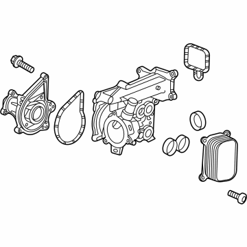 OEM Chevrolet Water Pump Assembly - 55505441