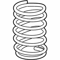 OEM 2015 Honda Civic Spring, Right Rear - 52441-TR5-A12