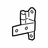 OEM Lexus LS500 Hinge Assembly, RR Door - 68770-50052