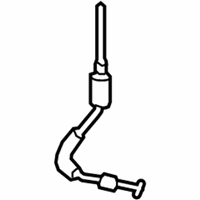 OEM Lexus LS500 Cable Assembly, Rear Door - 69770-50100