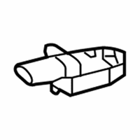 OEM 2010 Toyota Tacoma Side Sensor - 89831-02040