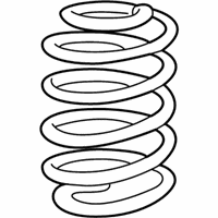 OEM 2002 Chevrolet Monte Carlo Coil Spring - 22133025