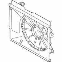 OEM 2022 Kia Seltos SHROUD-Radiator - 25350J3140
