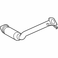 OEM 2007 Buick LaCrosse Converter & Pipe - 15848640