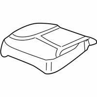 OEM 2006 Honda CR-V Pad Assembly, Right Front Seat Cushion - 81132-SCA-L61