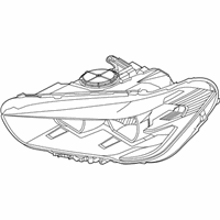 OEM 2020 BMW X1 HEADLIGHT, LED TECHNOLOGY, L - 63-11-9-477-815