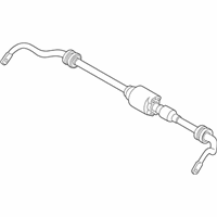 OEM BMW X6 ACTIVE STABILIZER REAR - 37-10-6-899-791