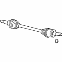 OEM 2012 Lincoln MKX Axle Assembly - BT4Z-4K139-A