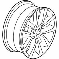 OEM 2014 BMW 640i Gran Coupe Disc Wheel, Light Alloy, Reflex-Silber - 36-11-6-794-689