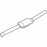 OEM 2000 Dodge Dakota Catalytic Converter - 52103252AC