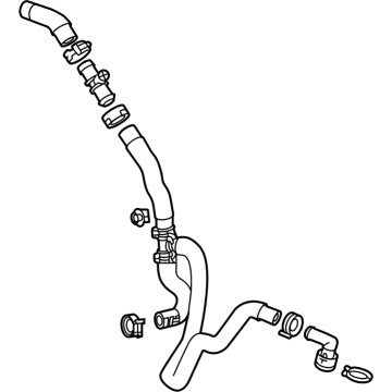 OEM 2020 Cadillac CT4 Coolant Hose - 84697660